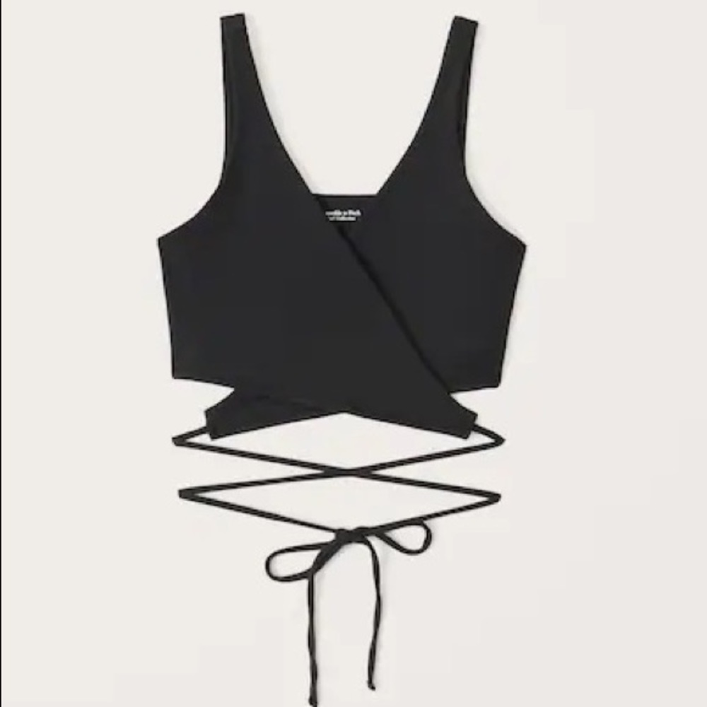 Abercrombie & Fitch wrap tank